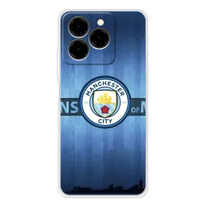 Силиконовые Чехлы принт Футбол на Ulefone Note 20 Pro (ManCity)