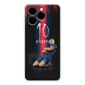 Чехол (TPU) с Футболистом на Ulefone Note 20 Pro (MBAPPE 10)