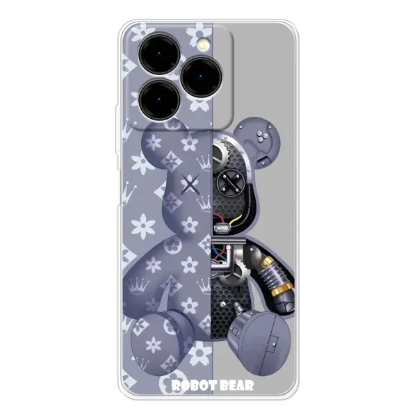 Чохол з малюнком «Ведмідь Louis Vuitton» для Ulefone Note 20 Pro
