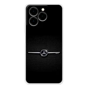 Силиконовый бампер с картинкой машины на Ulefone Note 20 Pro (Mercedes)