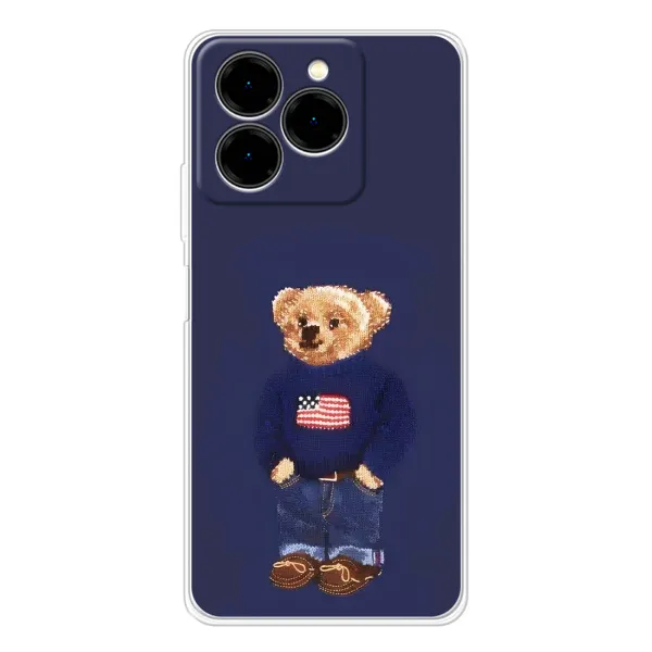 Чохол з малюнком «Мішка USA» для Ulefone Note 20 Pro