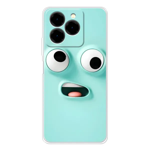 Чехол с рисунком «Забавное мятное лицо» для Ulefone Note 20 Pro Чехол с рисунком «Забавное мятное лицо» для Ulefone Note 20 Pro