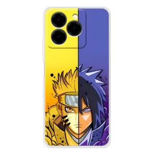 Купить Чохли на телефон з принтом Anime для Ulefone Note 20 Pro (Naruto Vs Sasuke)