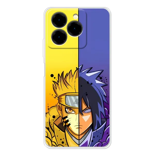 Чехол с рисунком «Naruto Vs Sasuke» для Ulefone Note 20 Pro Чехол с рисунком «Naruto Vs Sasuke» для Ulefone Note 20 Pro