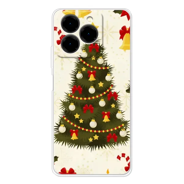 Чехол с рисунком «Новогодний принт» для Ulefone Note 20 Pro Чехол с рисунком «Новогодний принт» для Ulefone Note 20 Pro