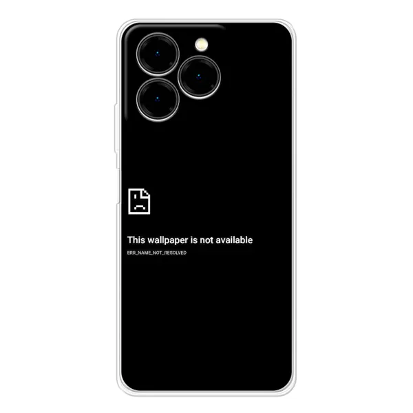 Чехол с рисунком «Ошибка» для Ulefone Note 20 Pro