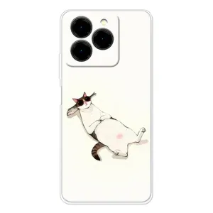 Чехол на тематику: Коты для Ulefone Note 20 Pro (Отдых)