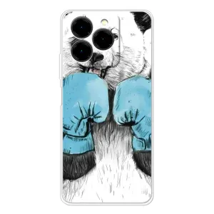 Чехлы с Пандами на Ulefone Note 20 Pro (Панда боксер)