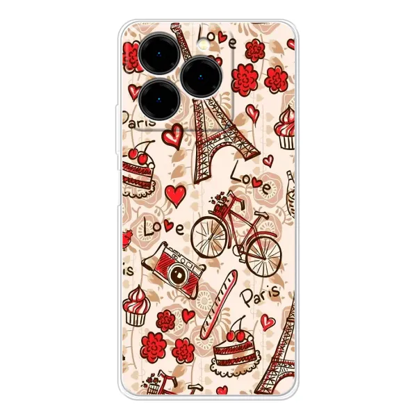 Чехол с рисунком «Париж мечта» для Ulefone Note 20 Pro