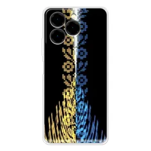 Силіконовый Чохол на Ulefone Note 20 Pro (Патріотична вишиванка)