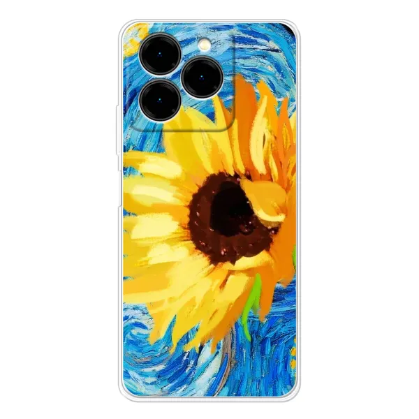 Чехол с рисунком «Подсолнух цветок» для Ulefone Note 20 Pro Чехол с рисунком «Подсолнух цветок» для Ulefone Note 20 Pro
