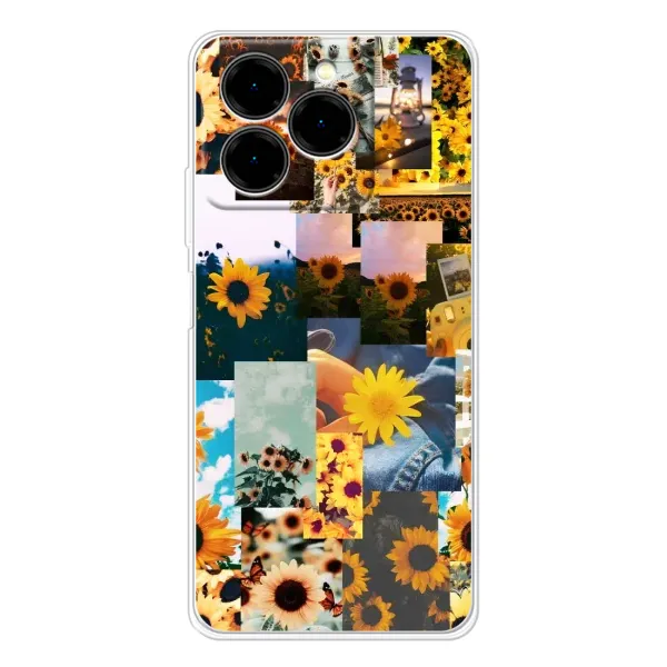 Чехол с рисунком «Подсолнуховый дизайн» для Ulefone Note 20 Pro Чехол с рисунком «Подсолнуховый дизайн» для Ulefone Note 20 Pro