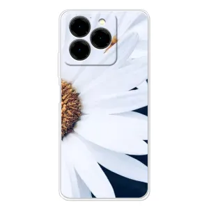 Чехол с ромашками на Ulefone Note 20 Pro (Пол ромашки)