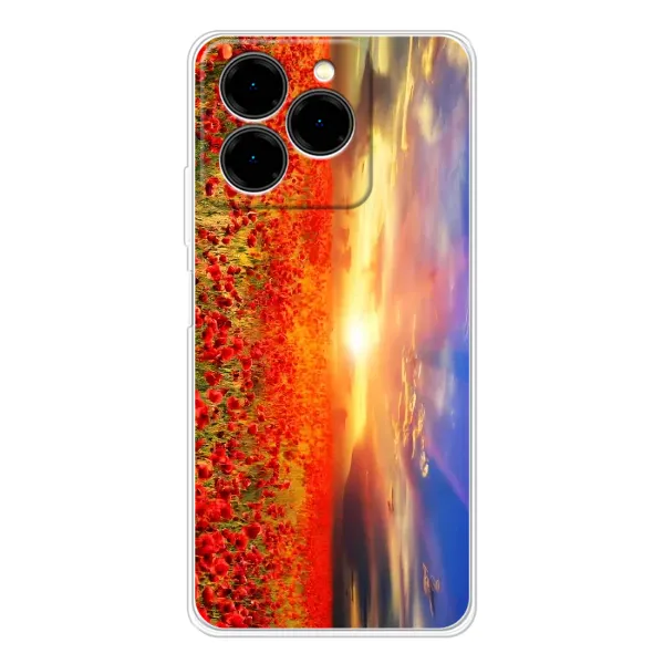 Чехол с рисунком «Поле тюльпанов» для Ulefone Note 20 Pro Чехол с рисунком «Поле тюльпанов» для Ulefone Note 20 Pro