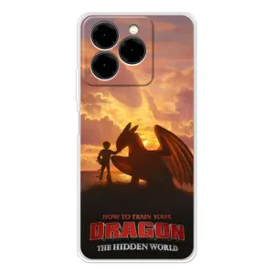 Чехол дракон Беззубик для Ulefone Note 20 Pro (Постер Беззубика)