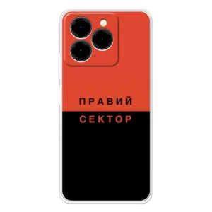 Чохли УПА (Червоно-Чорний) на Ulefone Note 20 Pro (Правий Сектор)