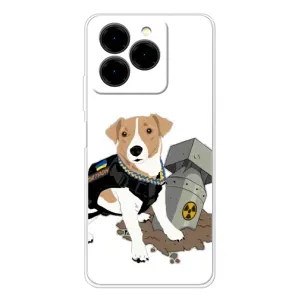 Чохол з принтом Песика Патрон для Ulefone Note 20 Pro (Пес Патрон з ракетою)