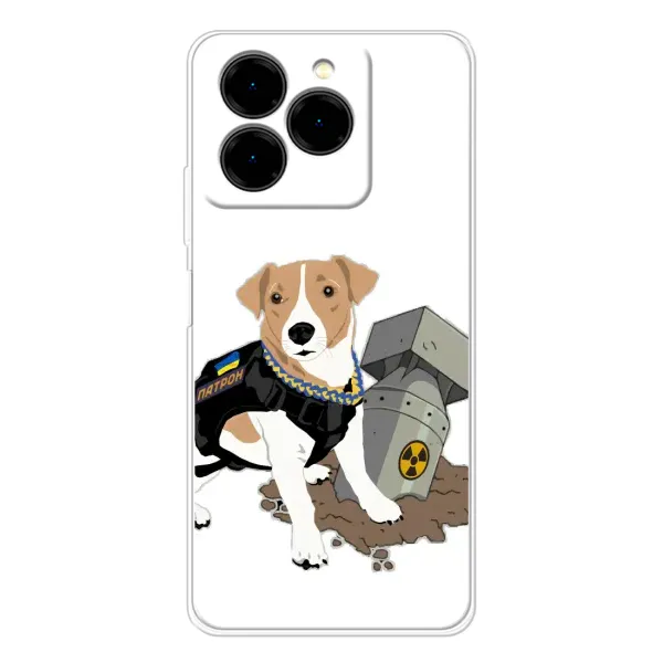 Чехол с рисунком «Пёс Патрон с ракетой» для Ulefone Note 20 Pro Чехол с рисунком «Пёс Патрон с ракетой» для Ulefone Note 20 Pro