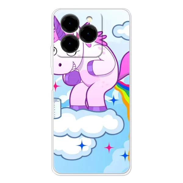 Чохол з малюнком «Веселка Єдиноріга» для Ulefone Note 20 Pro