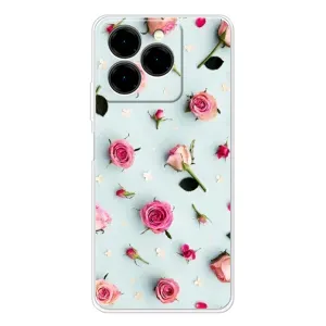 Чехлы с принтом Розочки для Ulefone Note 20 Pro (Разные цветы)