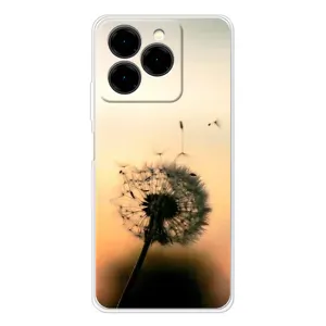 Силиконовый Чехол с одуванчиками на Ulefone Note 20 Pro (Роздумаханый одуванчик)