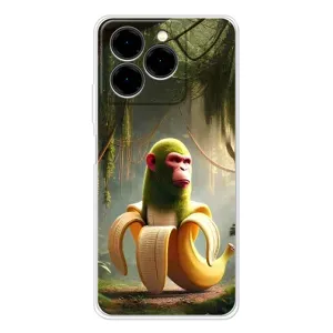 Чехол с мемами тралалело тралала для Ulefone Note 20 Pro (Шимпанзини бананини)