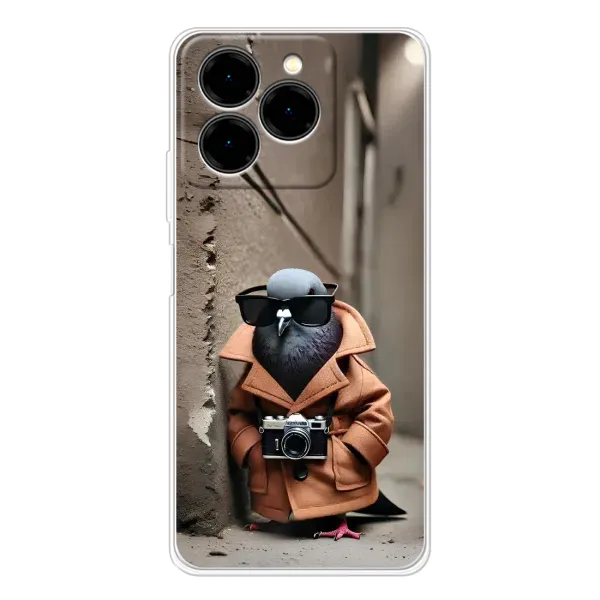 Чехол с рисунком «Шпиониро голубио» для Ulefone Note 20 Pro Чехол с рисунком «Шпиониро голубио» для Ulefone Note 20 Pro