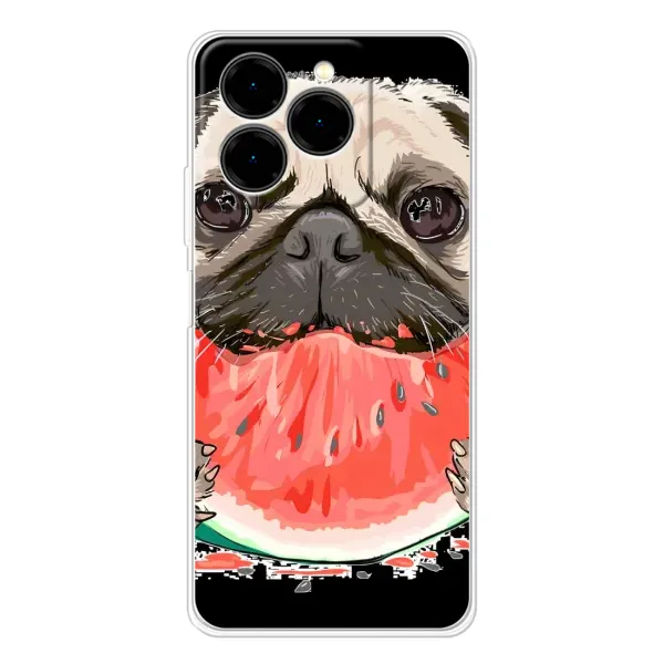 Чохол з малюнком «Смішний Мопс» для Ulefone Note 20 Pro Чохол з малюнком «Смішний Мопс» для Ulefone Note 20 Pro