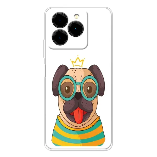 Чехол с рисунком «Собака Король» для Ulefone Note 20 Pro