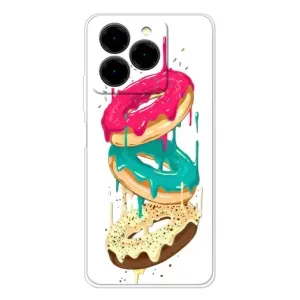 Чехол с изображением вкусной еды для Ulefone Note 20 Pro (Сочные пончики)