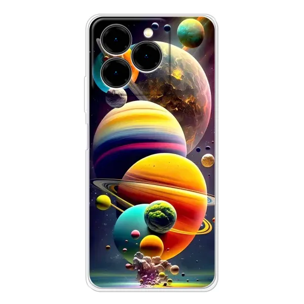 Чехол с рисунком «Солнечна система» для Ulefone Note 20 Pro Чехол с рисунком «Солнечна система» для Ulefone Note 20 Pro