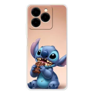 Чехол с рисунком Стич для Ulefone Note 20 Pro (Стич с шоколадом)