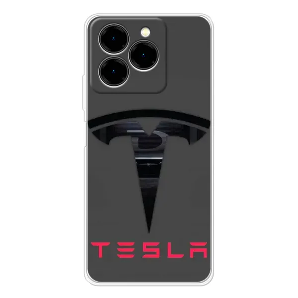 Чехол с рисунком «Logo TESLA» для Ulefone Note 20 Pro Чехол с рисунком «Logo TESLA» для Ulefone Note 20 Pro