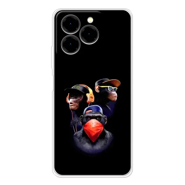 Чохол з малюнком «Три обізяни» для Ulefone Note 20 Pro Чохол з малюнком «Три обізяни» для Ulefone Note 20 Pro