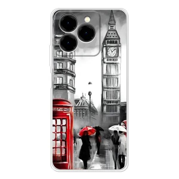 Чехол с рисунком «Вид на Биг Бен» для Ulefone Note 20 Pro Чехол с рисунком «Вид на Биг Бен» для Ulefone Note 20 Pro