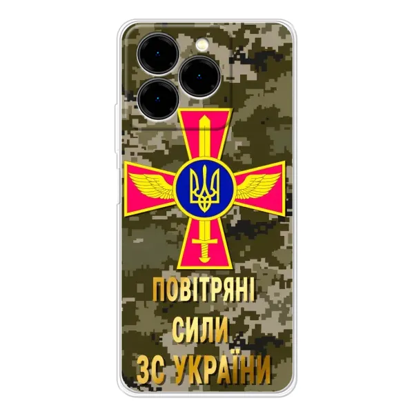 Чехол с рисунком «ВС ЗСУ» для Ulefone Note 20 Pro Чехол с рисунком «ВС ЗСУ» для Ulefone Note 20 Pro
