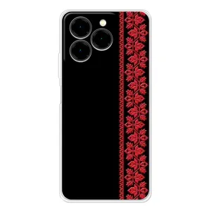 Силиконовый Чехол на Ulefone Note 20 Pro с картинкой Вышиванки