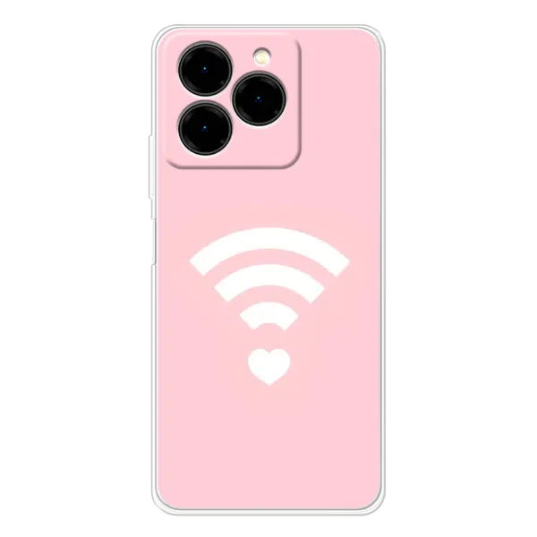 Чехол с рисунком «WiFi Love» для Ulefone Note 20 Pro Чехол с рисунком «WiFi Love» для Ulefone Note 20 Pro