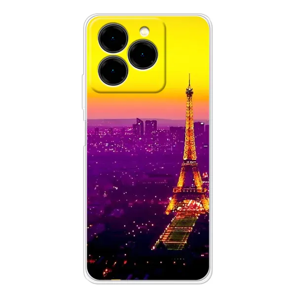 Чехол с рисунком «Яркая башня» для Ulefone Note 20 Pro