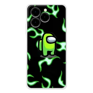Чехол "Амонг Ас" для Ноте 20 Про (Яркий игрок)
