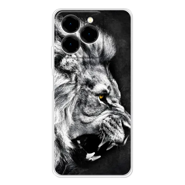 Чехол с рисунком «Злой ЛЕВ» для Ulefone Note 20 Pro