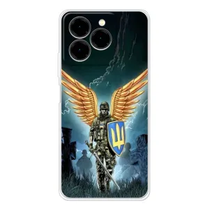 Патріотичний Чохол для Ulefone Note 20 Pro (ЗСУ з крильми)
