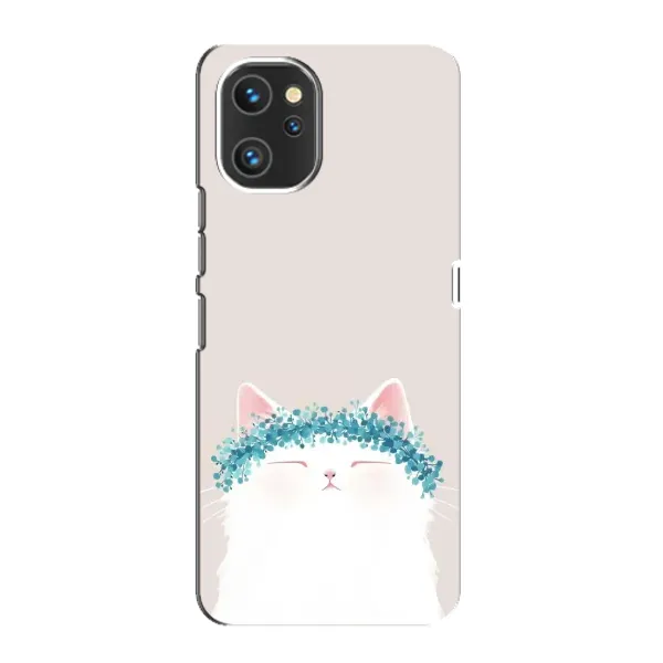Чехол с рисунком «Белый котик» для UMIDIGI A13 Pro Чехол с рисунком «Белый котик» для UMIDIGI A13 Pro