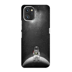 Силіконовый Чохол з принтом "Космонавти" на Umidigi A13 Pro (Космонавт романтик)