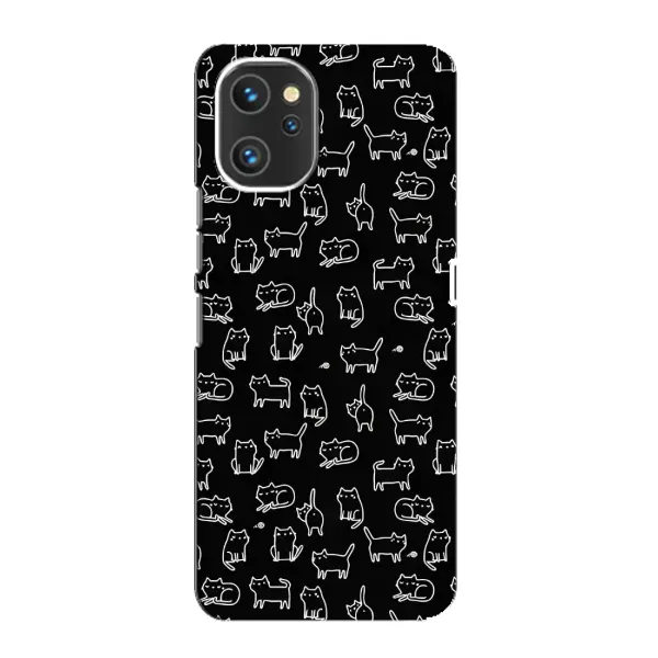Чехол с рисунком «Котики на черном» для UMIDIGI A13 Pro Чехол с рисунком «Котики на черном» для UMIDIGI A13 Pro