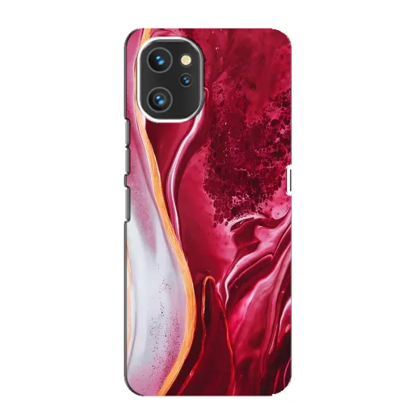 Чехол с рисунком «Красный мрамор» для UMIDIGI A13 Pro Чехол с рисунком «Красный мрамор» для UMIDIGI A13 Pro