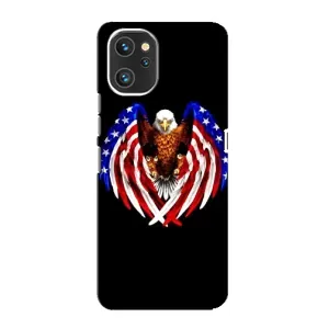 Чохол Прапор USA для Umidigi A13 Pro (Крила США)