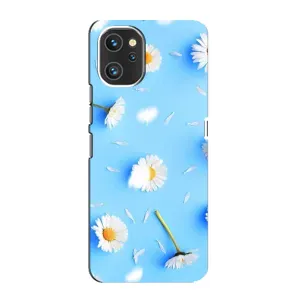 Чохол з Квітами для Umidigi A13 Pro (ромашки на блакитному)
