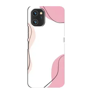 Чохол квітковий дизайн для Umidigi A13 Pro (Рожевий фон)