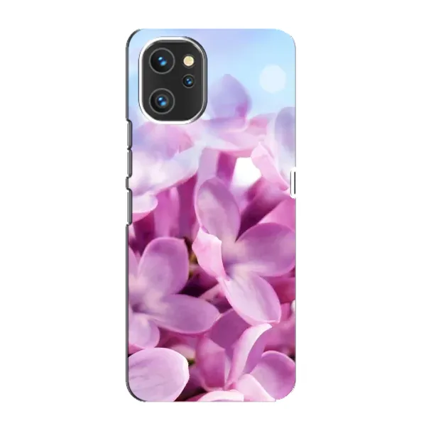 Чехол с рисунком «Сиреневые цветы» для UMIDIGI A13 Pro